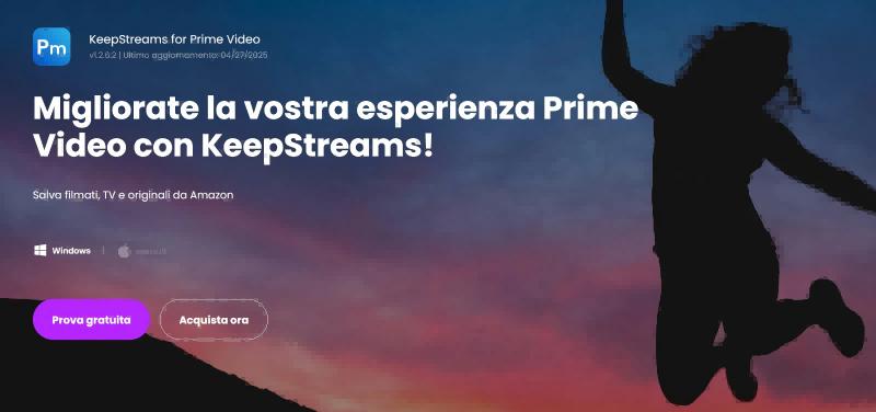 KeepStreams for Prime Video