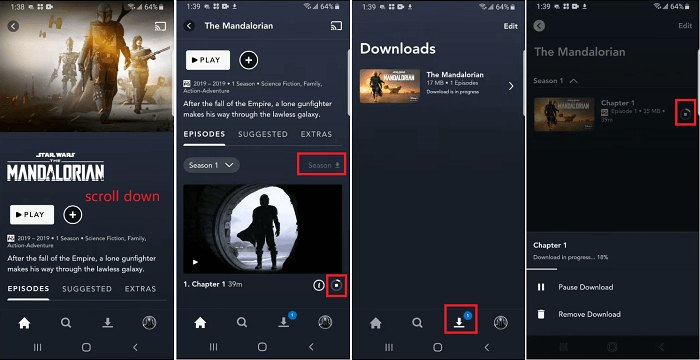 Scarica Disney Plus con l'app ufficiale sul telefono