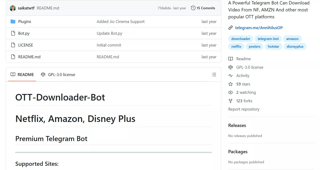 Scarica Film Netflix Con Bot Automatico